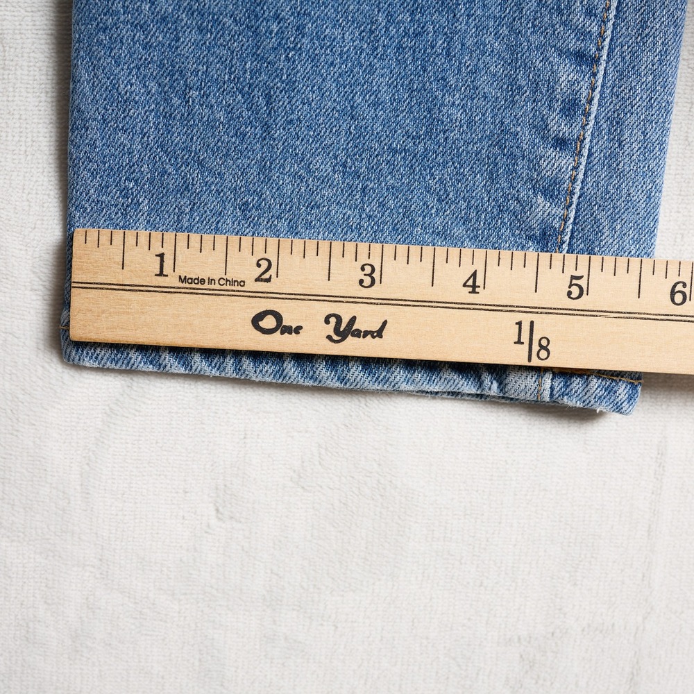 SLVRLAKE Luo Luo Straight Leg Jeans Blue Bird Wash LLOJ701S Size 28 - Picture 7 of 12